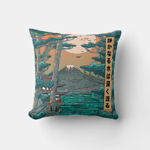 Coussin Il n'est pire eau que l'eau qui dort.