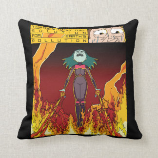 Coussin Il n'y a qu'une seule solution pour la pollution d