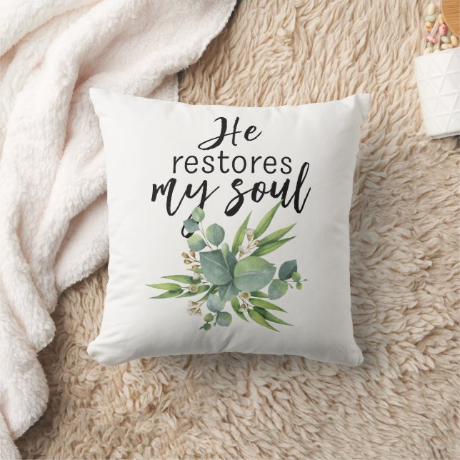 Coussin Il Restaure Mon Âme