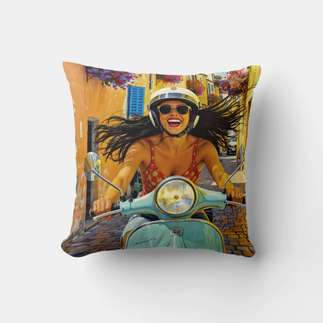 Coussin  “Il riso del vento” (Le Rire du Vent) (Recto)
