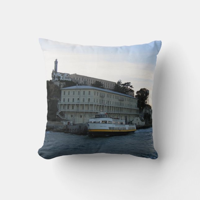 Coussin Île d'Alcatraz 3 (Recto)