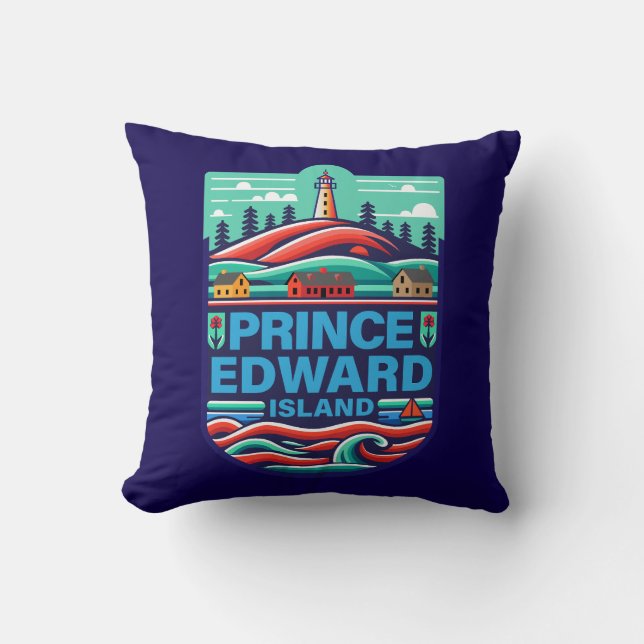 Coussin Île-du-Prince-Édouard Canada (Recto)