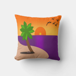 COUSSIN ÎLE TROPICALE