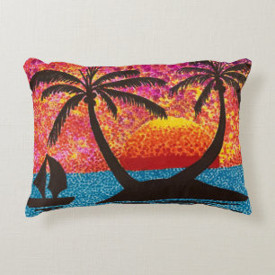 Coussin - Île tropicale Sunset