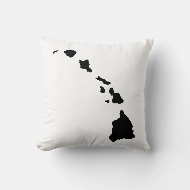Coussin Îles Hawaï (Recto)