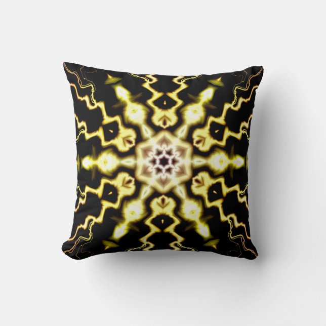 Coussin Illuminations Art Abstrait 2 (Recto)