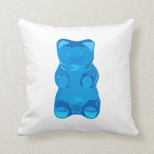 Coussin Illustration bleue de Gummybear