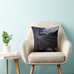 Coussin Illustration de Batman sur la crise infinie