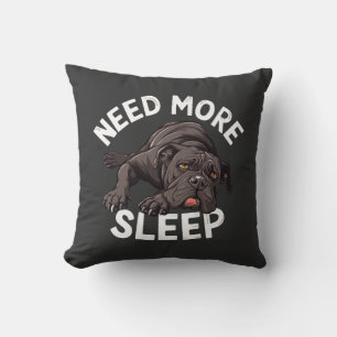 Coussin Illustration de bouledogue pour chien ayant besoin