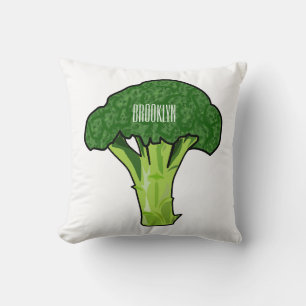 Coussin Illustration de Broccoli