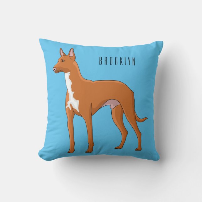 Coussin Illustration de chien de chien de chien de chien d (Recto)