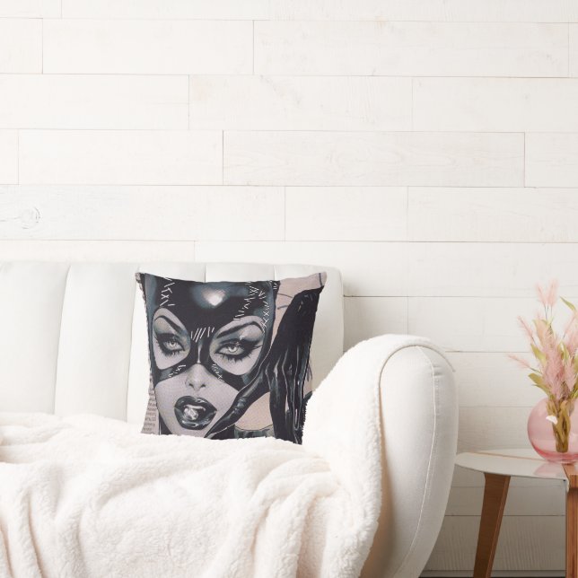 Coussin Illustration de couverture Sozomaika pour Catwoman (Canapé)