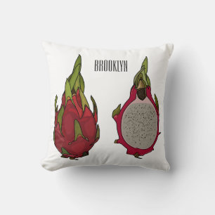 Coussin Illustration de dragon fruit