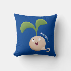 Coussin Illustration de la caricature de la gerbe de grain
