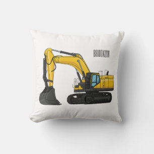 Coussin Illustration de la pelle Crawler