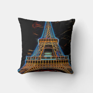 Coussin Illustration de la Tour Eiffel - Paris, France