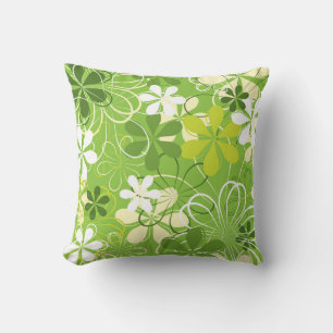 Coussin Illustration de l'art coloré Nature Motif floral