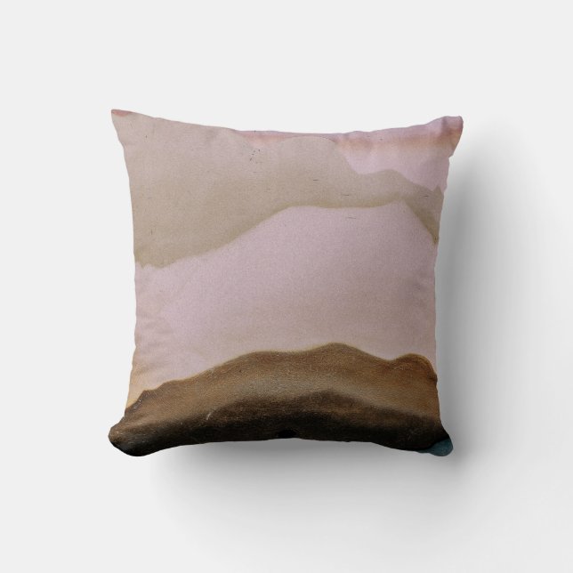 Coussin Illustration de l'homme assis avec la pose méditan (Recto)
