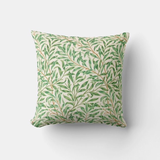 Coussin Illustration de l'ornement vintage Willow Bough (Recto)