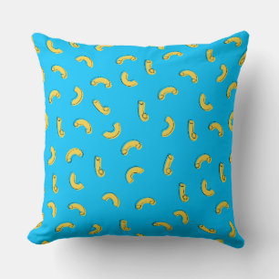 Coussin Illustration de macaronis au fromage
