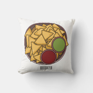 Coussin Illustration de Nachos