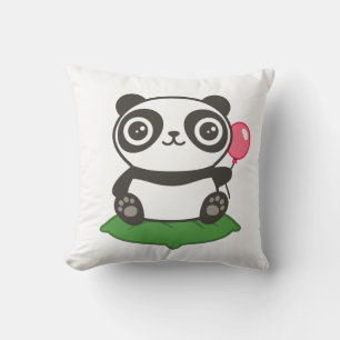 Coussin Illustration de panda mignon
