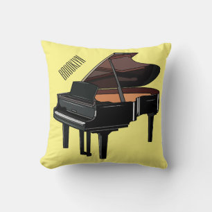 Coussin Illustration de piano