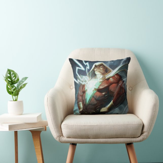 Coussin Illustration de Shazam en crise infinie (Chaise)