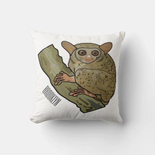 Coussin Illustration de Tarsier