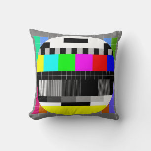 Coussin illustration de tv pas de signal de retour dans le
