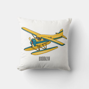 Coussin Illustration d'hydravion