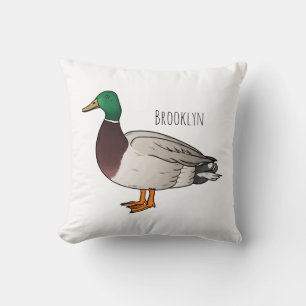 Coussin Illustration du canard de Majard
