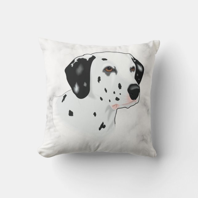 Coussin Illustration du chien (Recto)