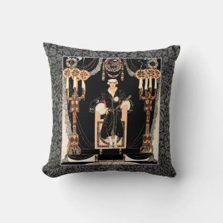 Coussin Illustration du conte de fées Iron King par Kay Ni