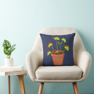Coussin Illustration du Plante Vénus Fly Trap