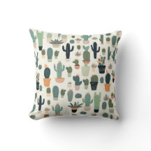 Illustration motif Cactus Green Minimal