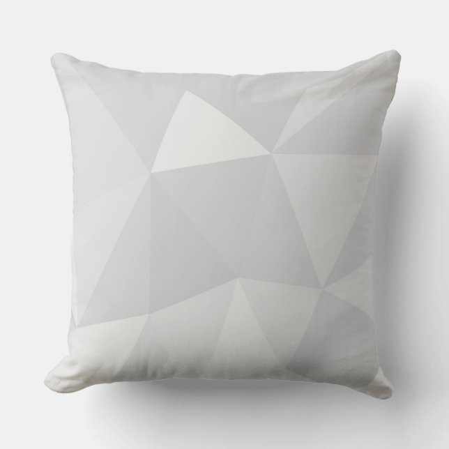 Coussin Illustration simple, blanche, moderne, tendance, c (Recto)