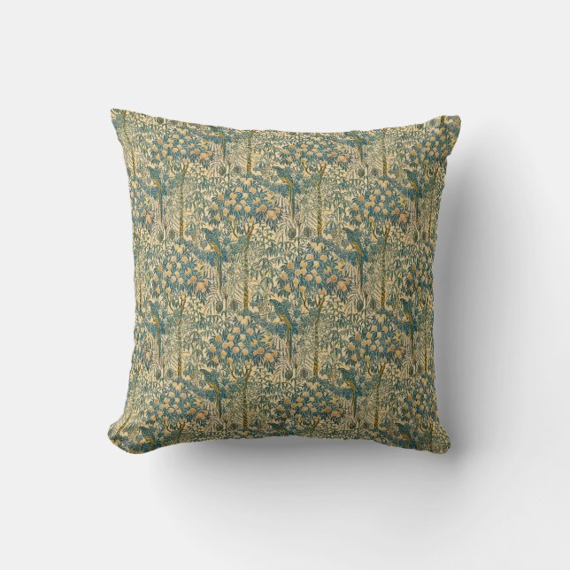Coussin Illustration vintage de Walter Crane représentant  (Recto)