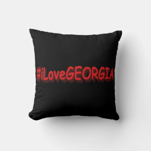 Coussin "#iLoveGEORGIA " Joli design. Acheter maintenant