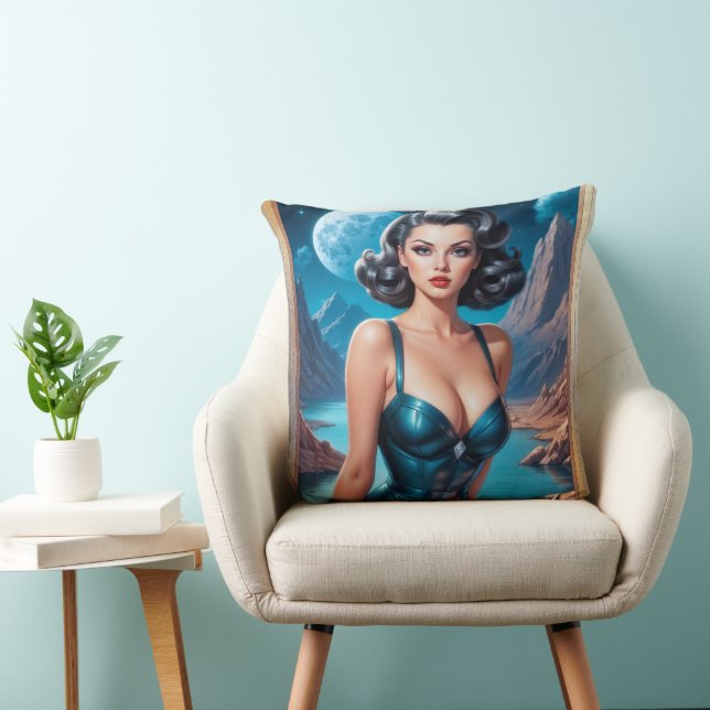 Coussin I'm On Vacation AI Concept Art de Xzendor7 (Chaise)