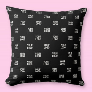 Coussin Image, conception ou logo de l'entreprise répétiti