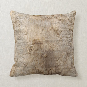 Coussin Image de bois de flottage. Image de bois patiné