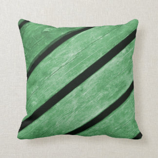 Coussin Image des planches vertes du bois