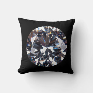 Coussin Image élégante de la gemme de diamant