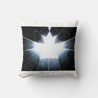 Coussin Image en angle bas de l'immeuble de haute montée
