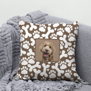 Coussin Image personnalisée d'animal de compagnie