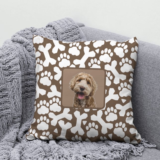 Coussin Image personnalisée d'animal de compagnie (Créateur téléchargé)