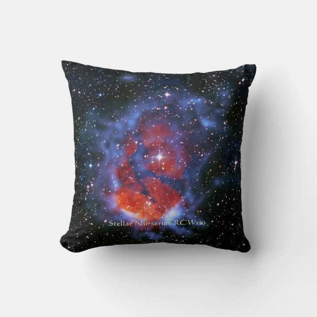 Coussin Image stellaire d'espace extra-atmosphérique des (Recto)