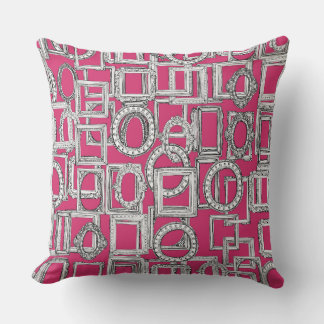 Coussin images beaucoup de rose fuchsia