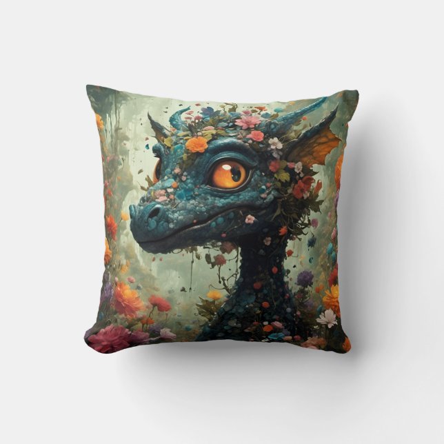 Coussin Imaginaire Baby Dragon (Recto)